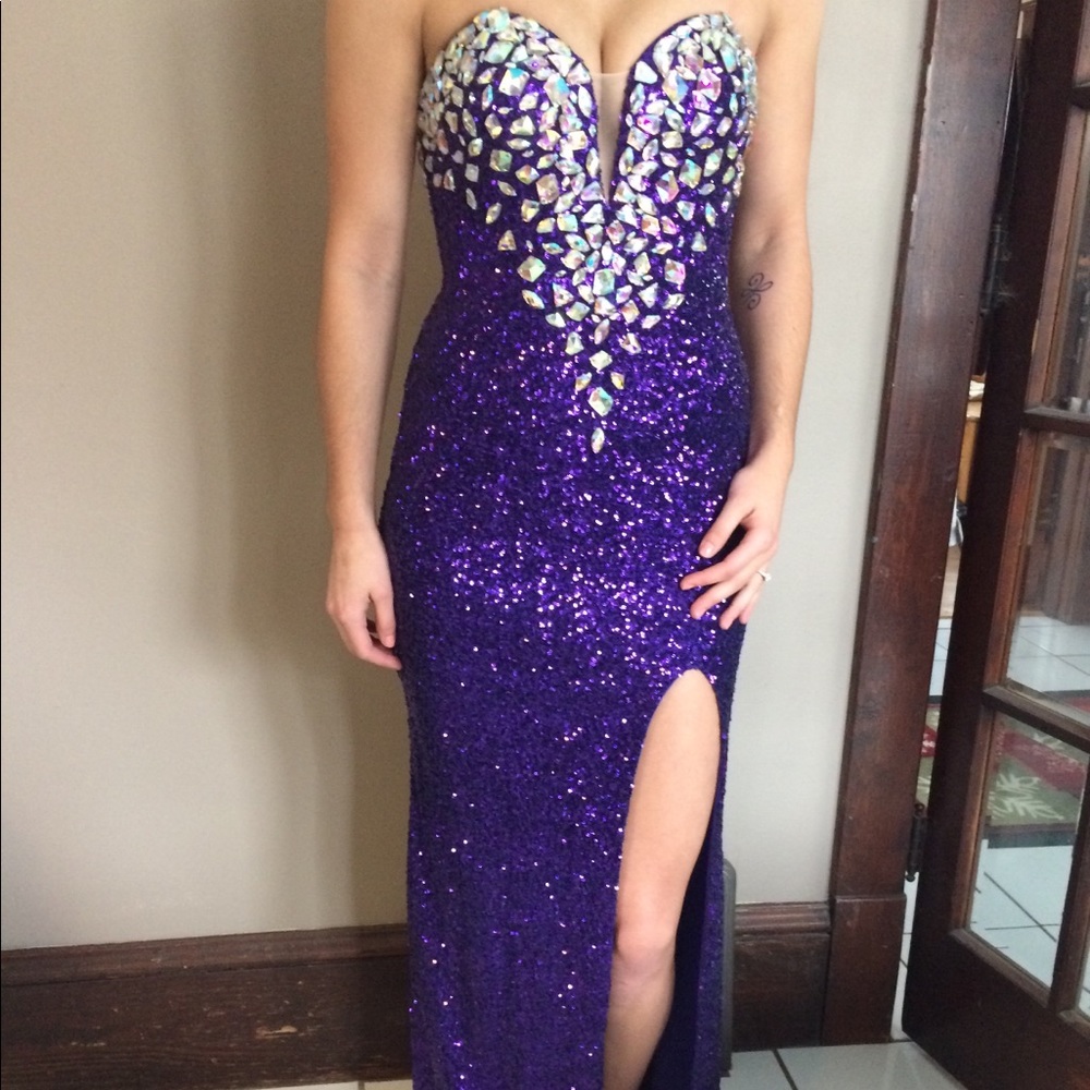 Sexy sequined dress! - prom - evening - ball